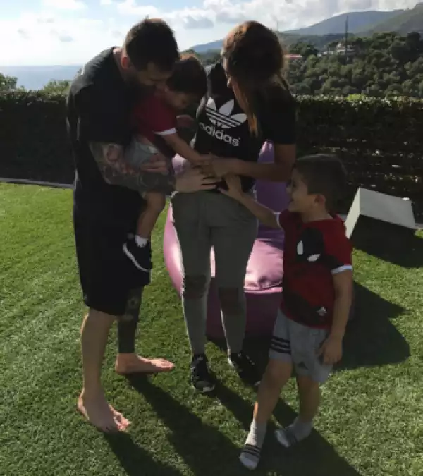 Lionel Messi And Wife Expecting Baby Number 3 (Photo)